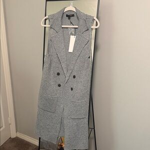 Love Tree Gray Knit Vest